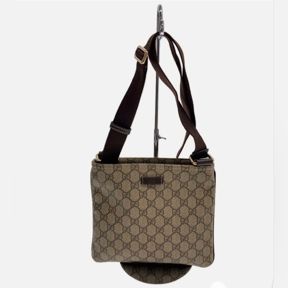 GG CANVAS Monogram MESSENGER Crossbody Shoulder Bag